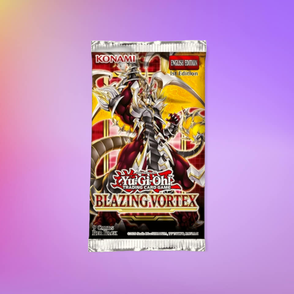 Yu-Gi-Oh Blazing Vortex English Booster Pack