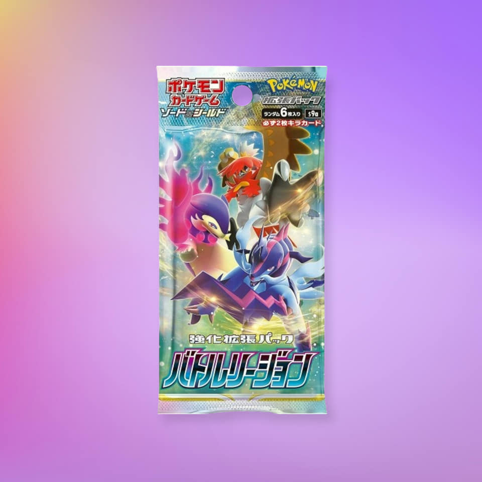 Battle Region Japanese Booster Pack
