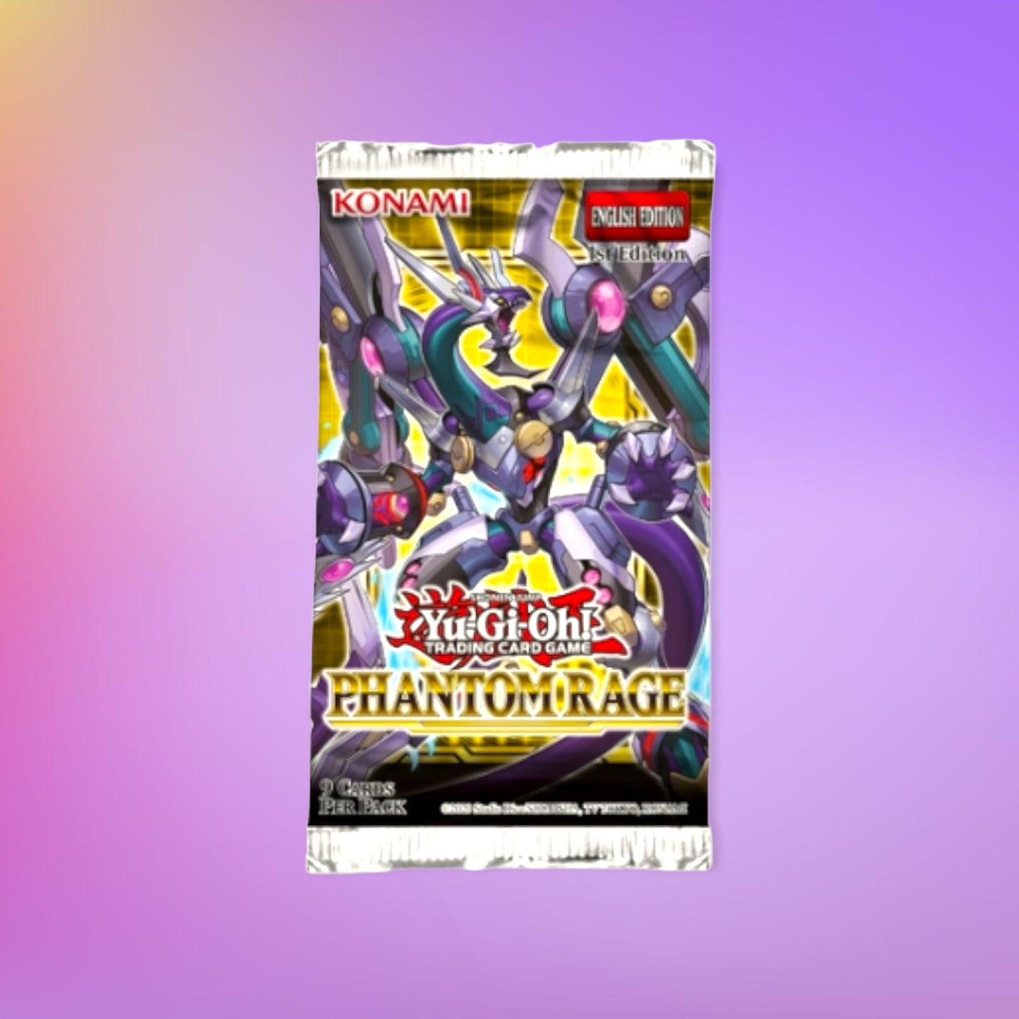 Yu-Gi-Oh Phantom Rage English Booster Pack