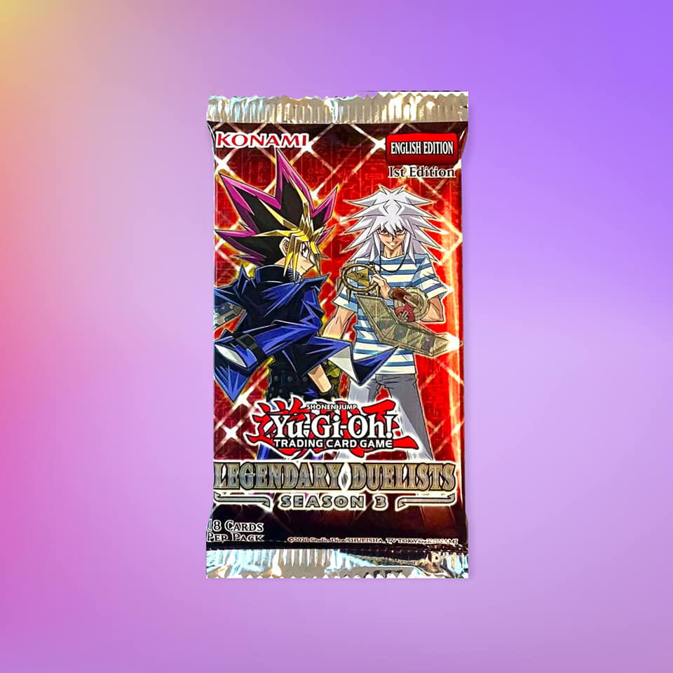 Yu-Gi-Oh Code Legendary Duelists Season 3 English Booster Pack