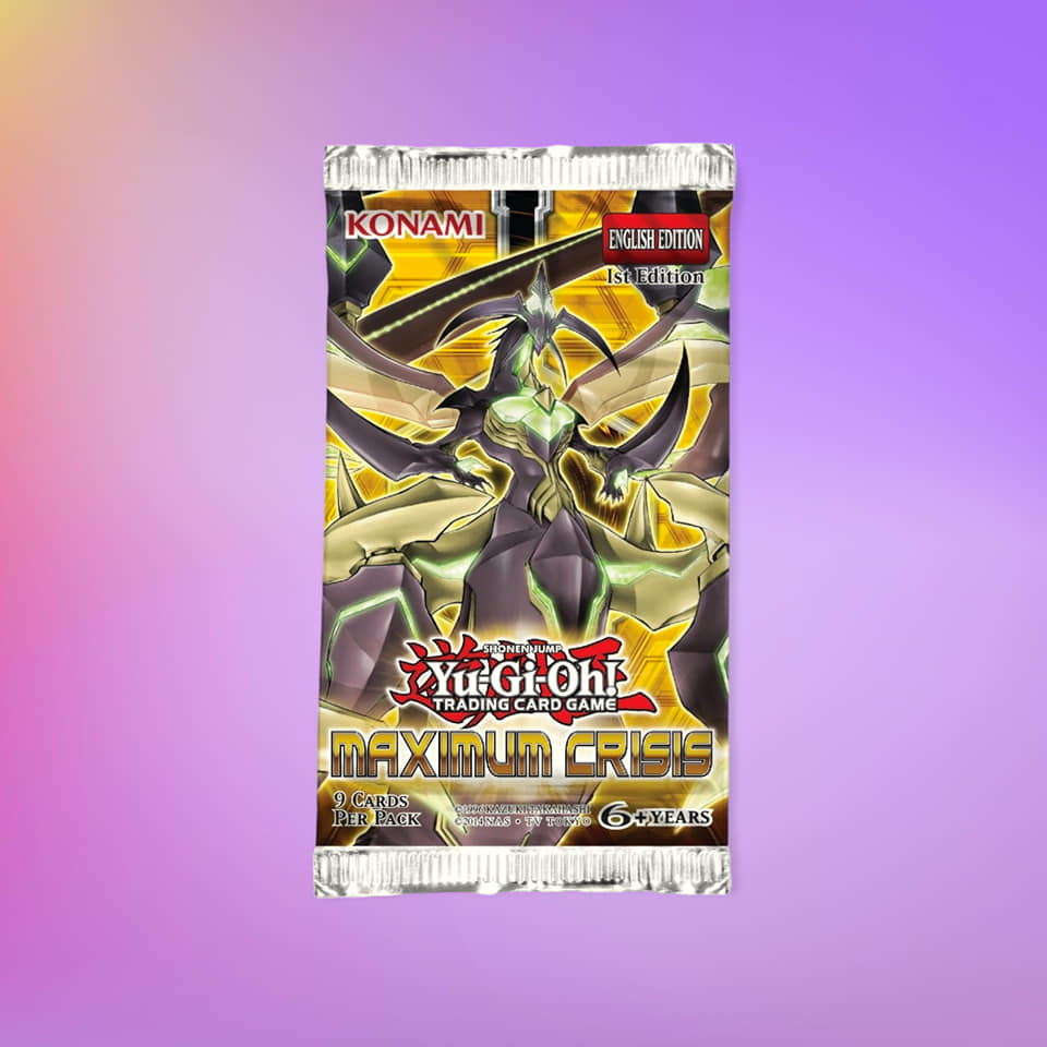Yu-Gi-Oh Maximum Crisis English Booster Pack