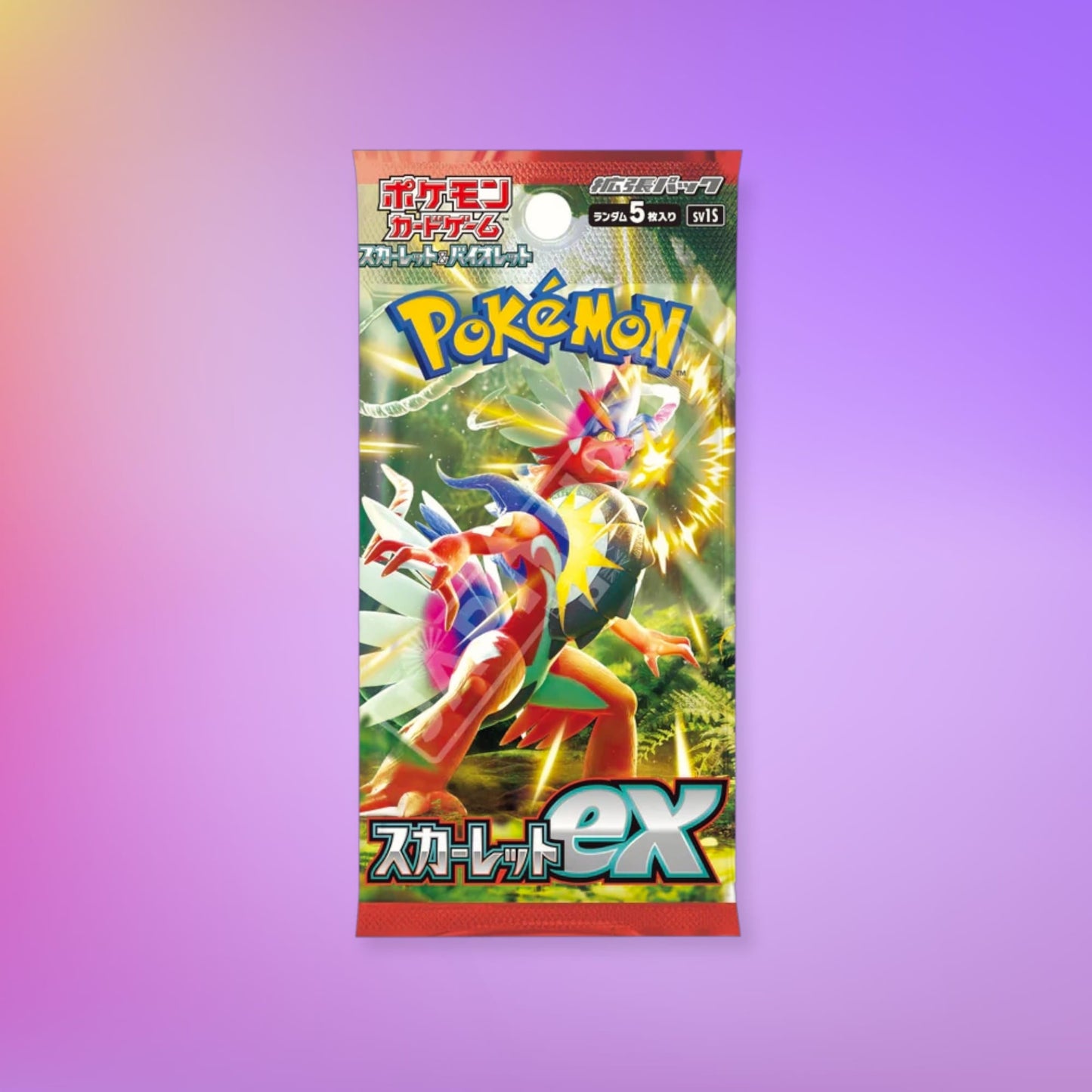 Scarlet Japanese Booster Pack
