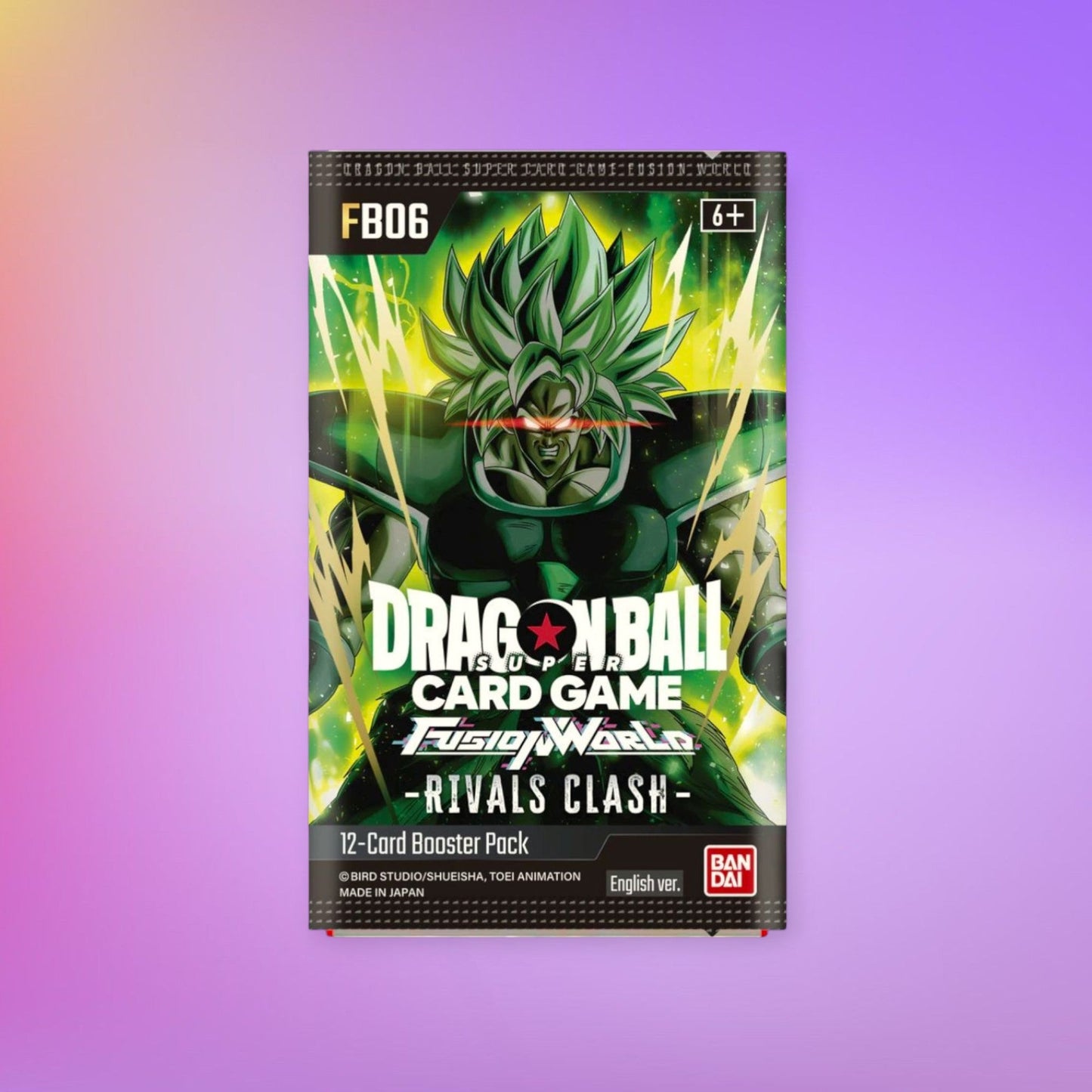 Dragonball Rivals Clash FB06 Booster Pack