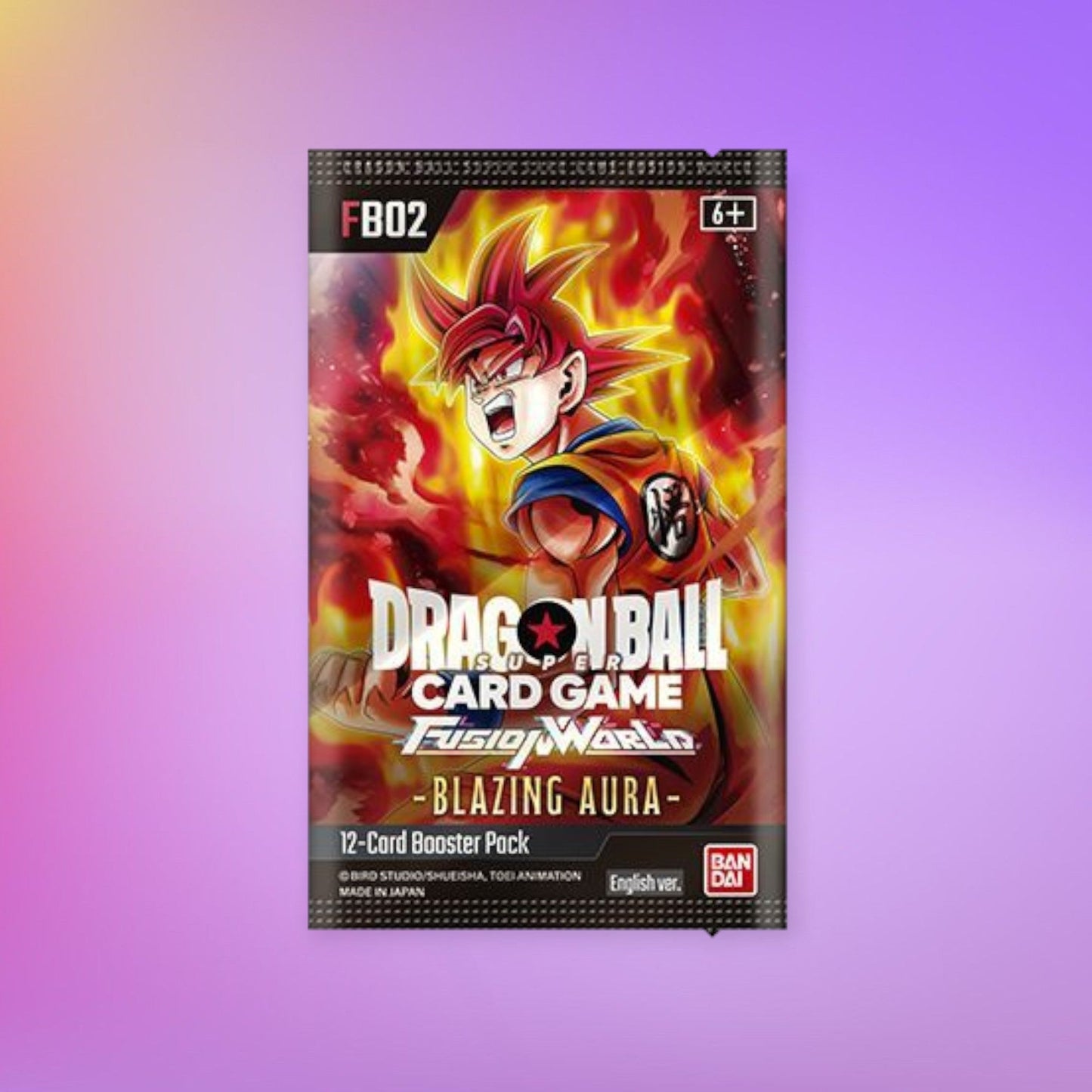 Dragonball Blazing Aura FB02 Booster Pack