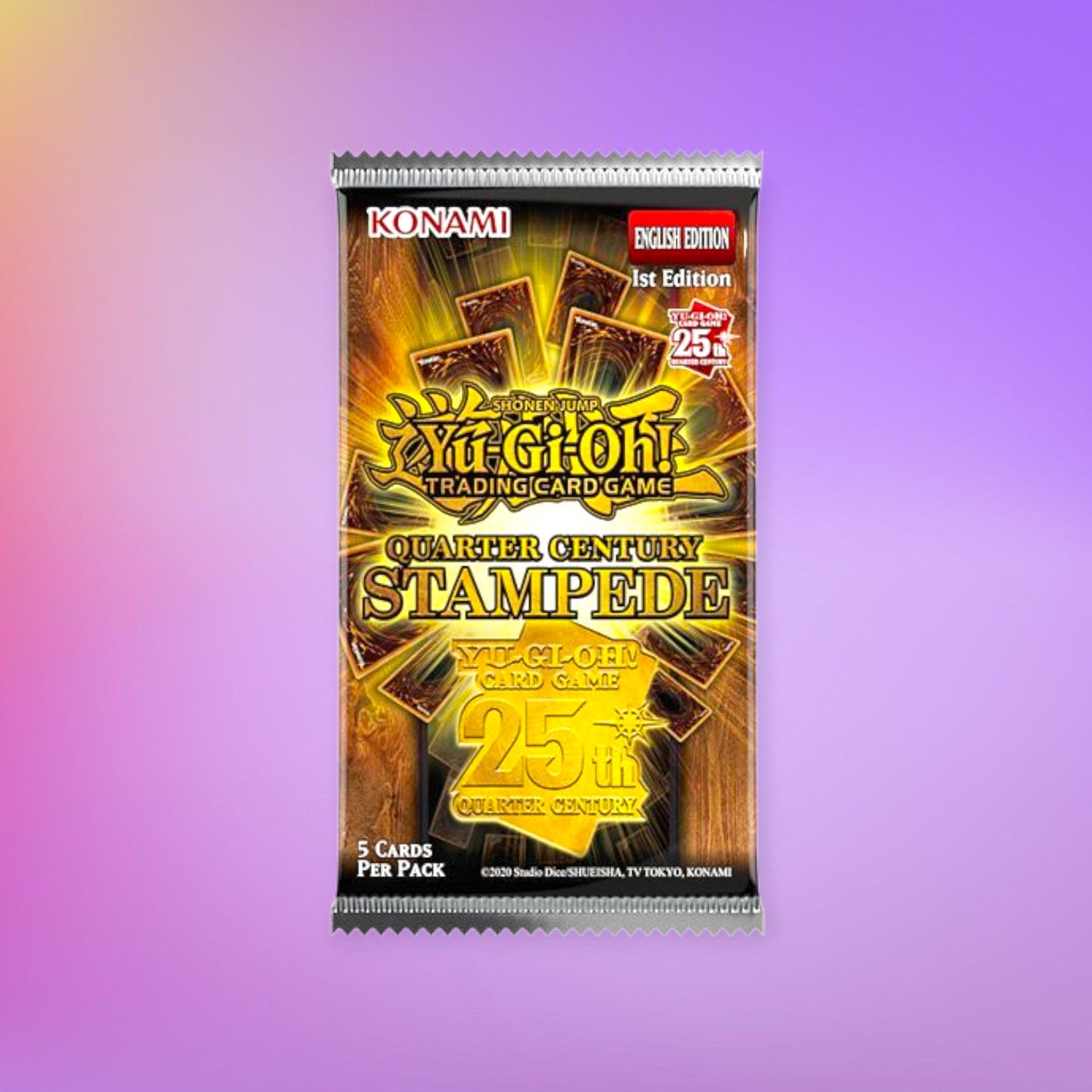 Yu-Gi-Oh Quarter Century Stampede Booster Pack