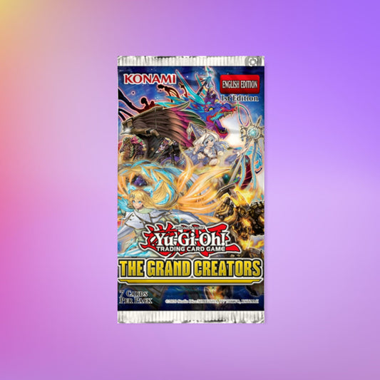 Yu-Gi-Oh The Grand Creators English Booster Pack