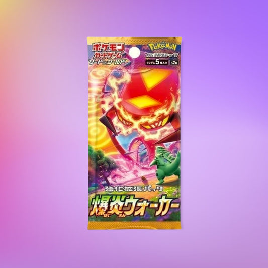 Explosive Flame Walker Japanese Booster Pack