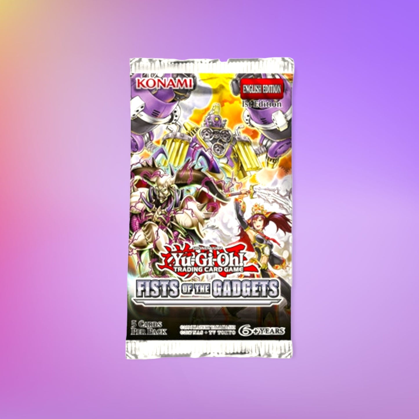 Yu-Gi-Oh Fists of the Gadgets English Booster Pack