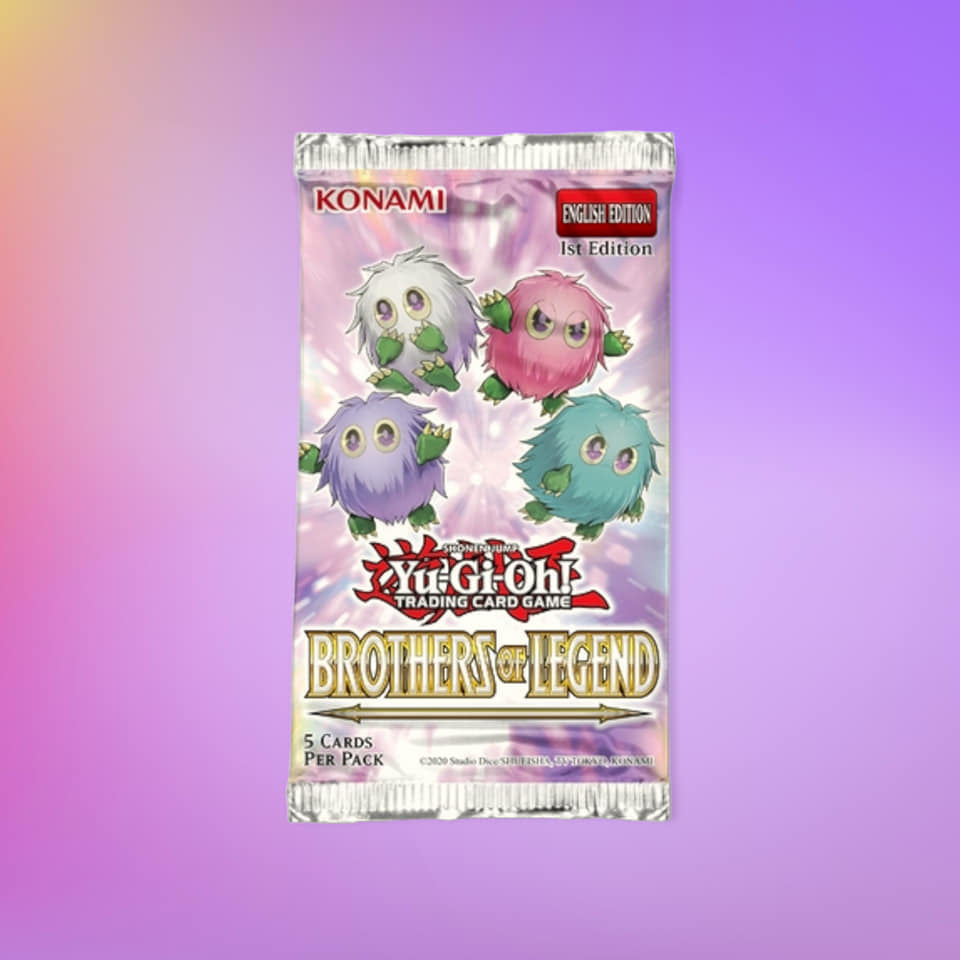 Yu-Gi-Oh Brothers of Legend English Booster Pack