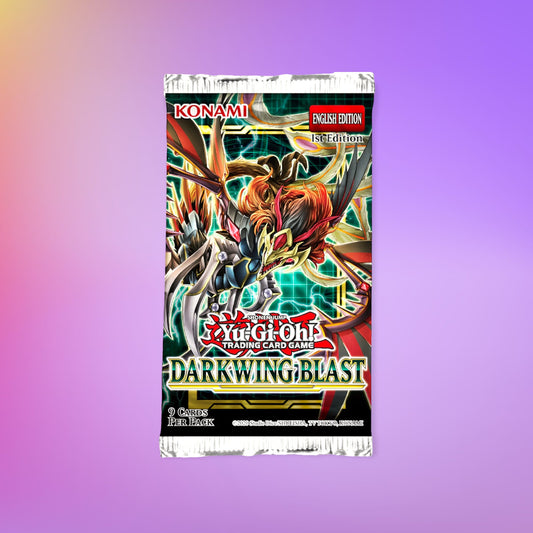 Yu-Gi-Oh Darkwing Blast Booster Pack