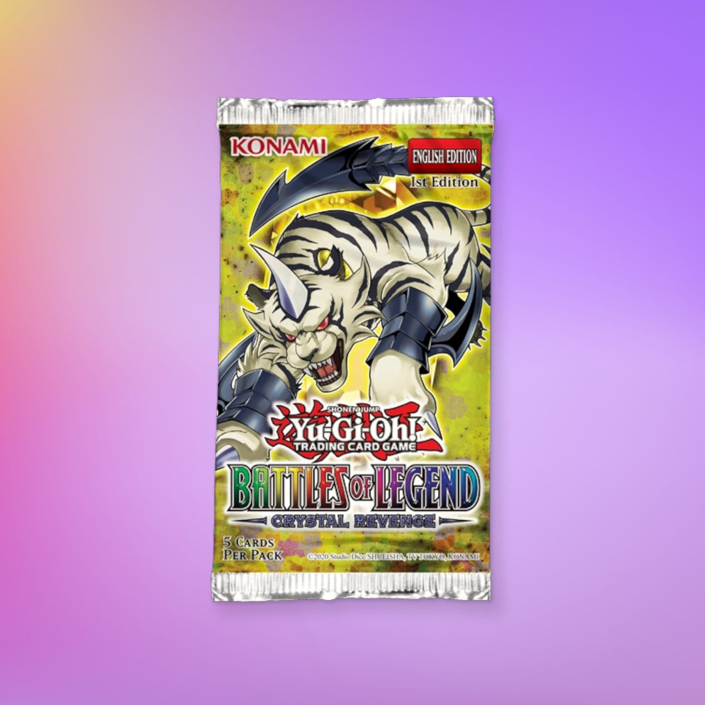 Yu-Gi-Oh Crystal Revenge Booster Pack