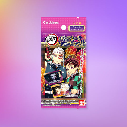 Demon Slayer Metal Card Collection Booster Pack