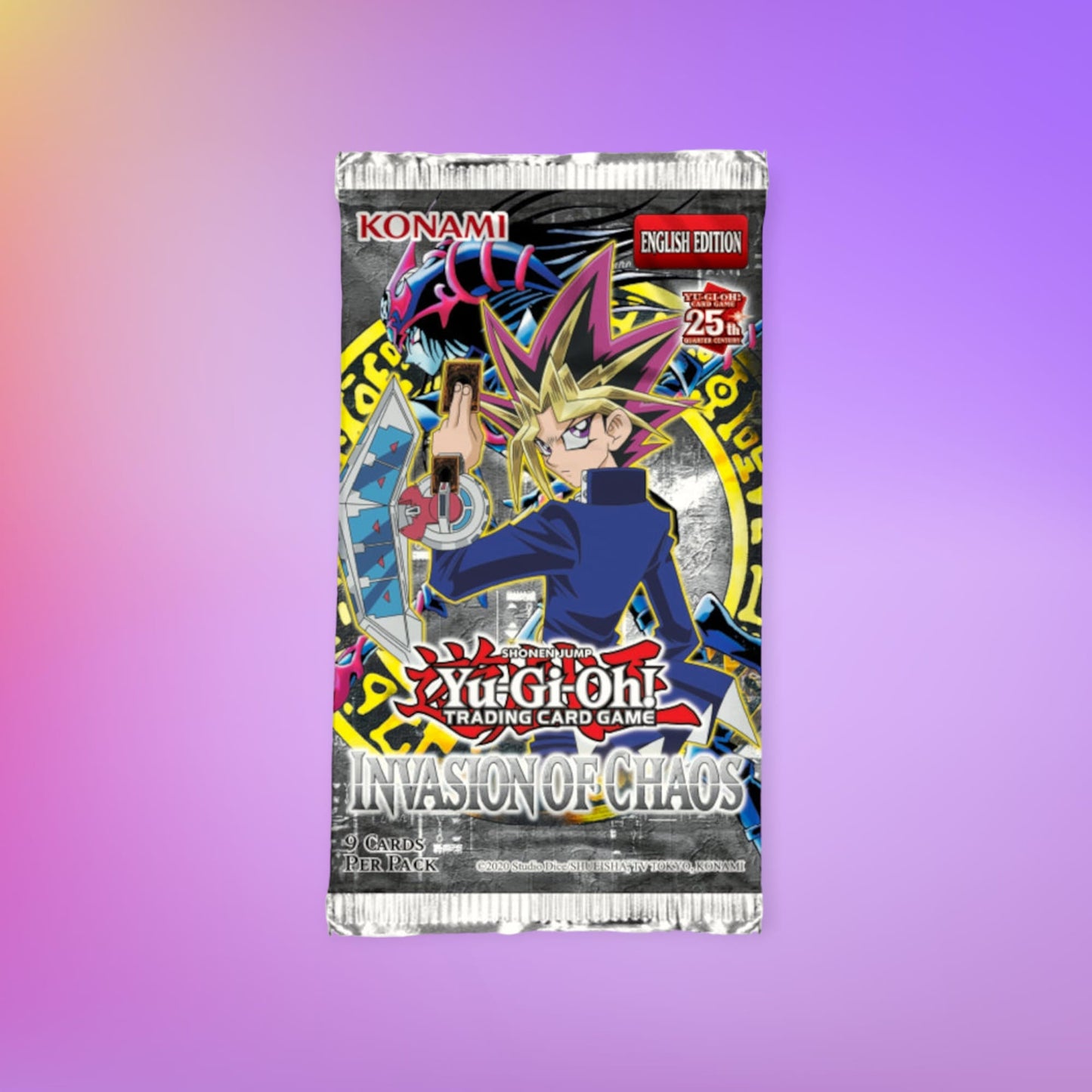 Yu-Gi-Oh Invasion of Chaos Booster Pack (25th Anniversary)