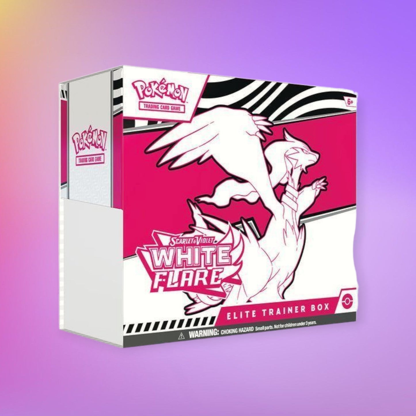 White Flare Elite Trainer Box