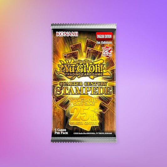 Yu-Gi-Oh Quarter Century Stampede Booster Pack